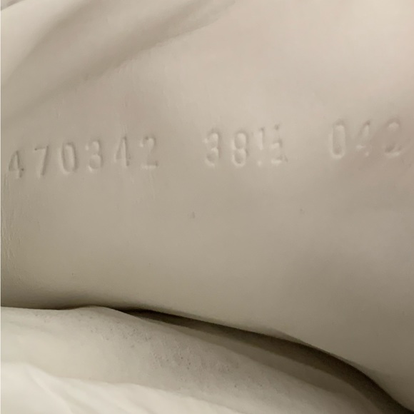 Gucci Ace Blind For Love With Removable Patches Leather Sneaker Size US 8,5 - Picture 11 of 14